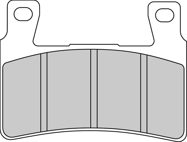 Imagine pentru produsul „SET PLACUTE FRANA SINTERIZATE - FERODO RACING"