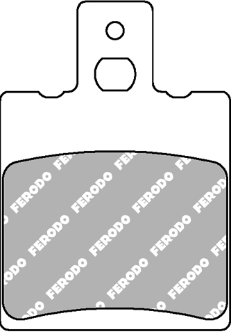 Imagine pentru produsul „SET PLACUTE FRANA ORAGNICE - FERODO RACING"