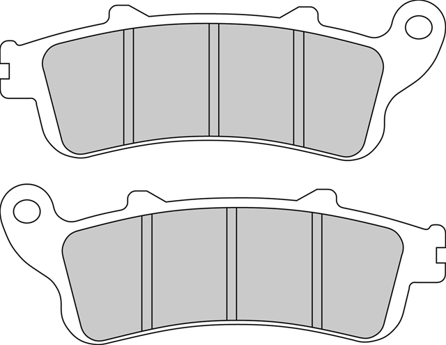 Imagine pentru produsul „SET PLACUTE FRANA SINTERIZATE - FERODO RACING"