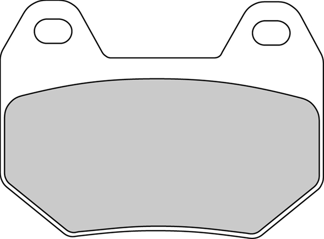 SET PLACUTE FRANA ORGANICE - FERODO RACING