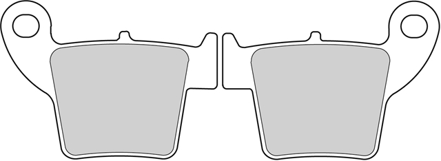 SET PLACUTE FRANA SINRIZATE OFF ROAD - FERODO RACING