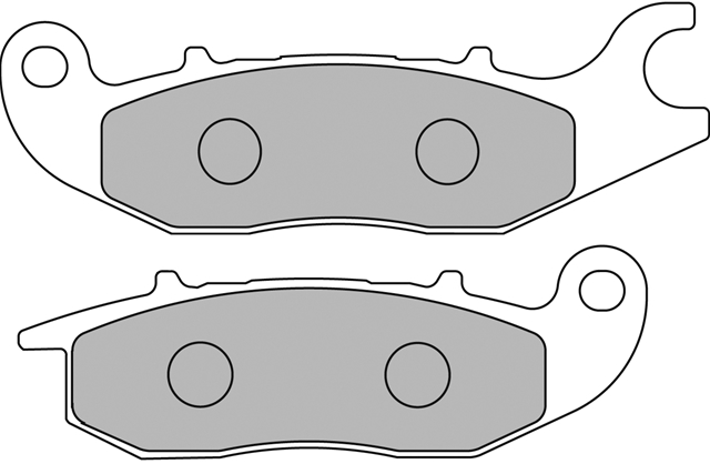 Imagine pentru produsul „SET PLACUTE FRANA ORGANICE - FERODO RACING"