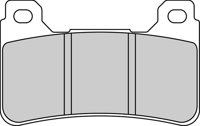 Imagine pentru produsul „SET PLACUTE FRANA SINTERIZATE - FERODO RACING"