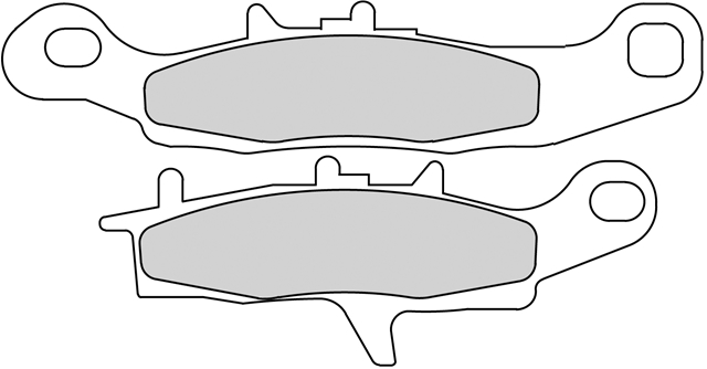 SET PLACUTE FRANA SINRIZATE OFF ROAD - FERODO RACING