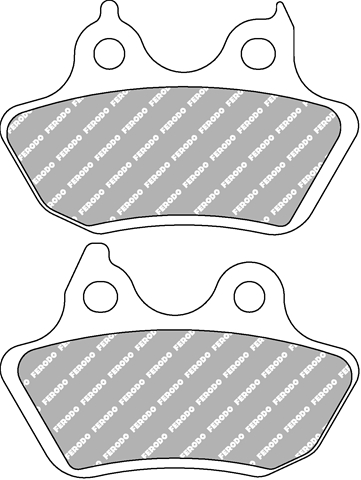 Imagine pentru produsul „SET PLACUTE FRANA SINTERIZATE - FERODO RACING"