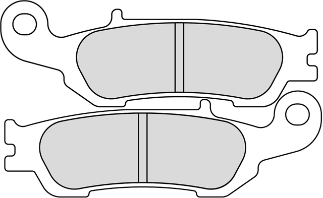 SET PLACUTE FRANA SINRIZATE OFF ROAD - FERODO RACING