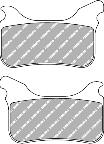 SET PLACUTE FRANA SINTERIZATE - FERODO RACING