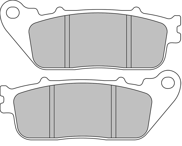 Imagine pentru produsul „SET PLACUTE FRANA SINTERIZATE - FERODO RACING"