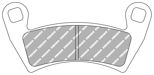 Imagine pentru produsul „SET PLACUTE FRANA SINTERIZATE OFF ROAD - FERODO RACING"