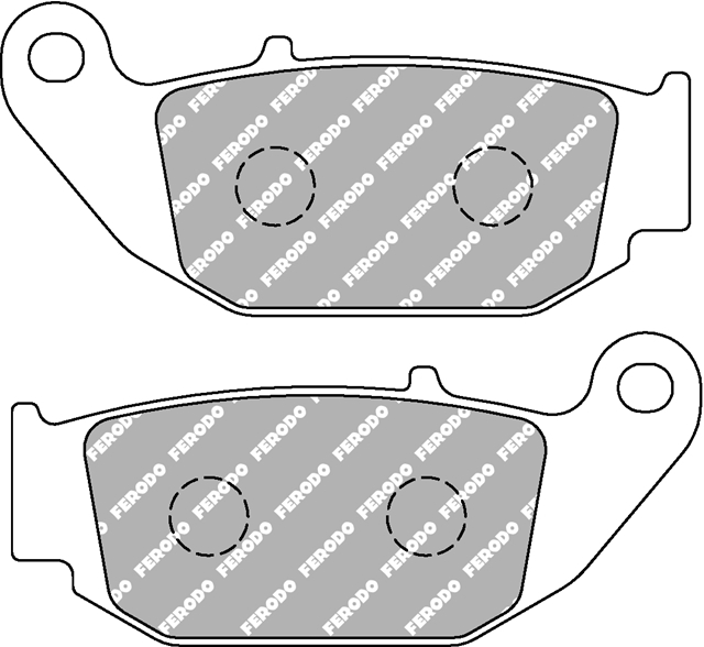 SET PLACUTE FRANA ORGANICE - FERODO RACING
