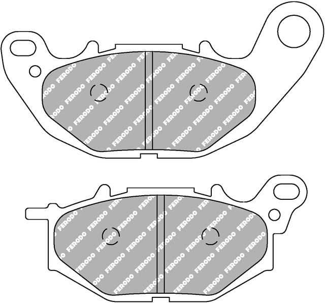 Imagine pentru produsul „SET PLACUTE FRANA SINTERIZATE - FERODO RACING"