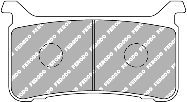 Imagine pentru produsul „SET PLACUTE FRANA SINTERIZATE - FERODO RACING"