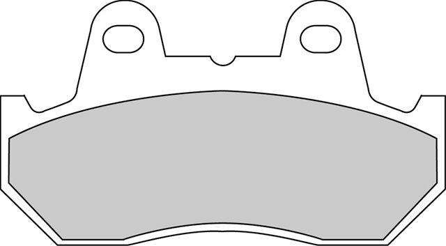 SET PLACUTE FRANA ORGANICE - FERODO RACING