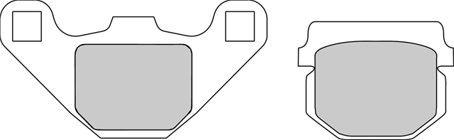 Imagine pentru produsul „SET PLACUTE FRANA ECO FRICTION - FERODO RACING"