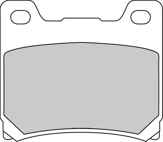 SET PLACUTE FRANA ECO FRICTION - FERODO RACING