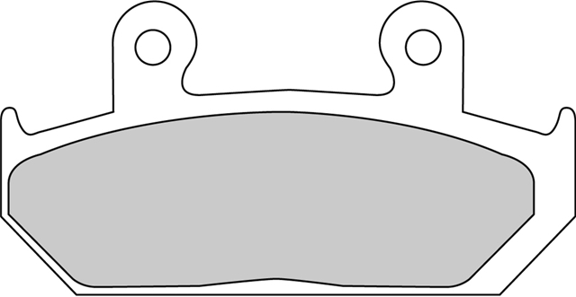 Imagine pentru produsul „SET PLACUTE FRANA ORGANICE - FERODO RACING"