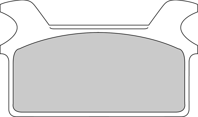 Imagine pentru produsul „SET PLACUTE FRANA ORGANICE - FERODO RACING"