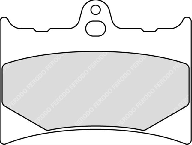 Imagine pentru produsul „SET PLACUTE FRANA ORGANICE - FERODO RACING"