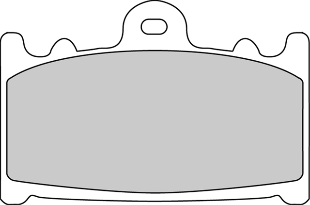 SET PLACUTE FRANA ORGANICE - FERODO RACING