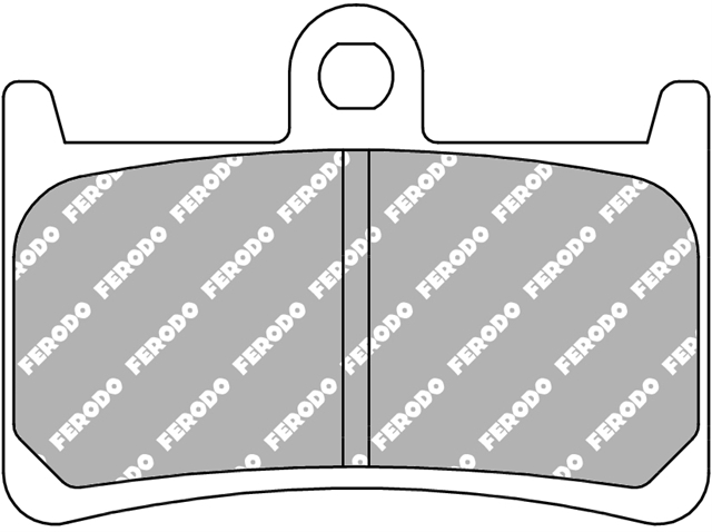 SET PLACUTE FRANA ECO FRICTION - FERODO RACING