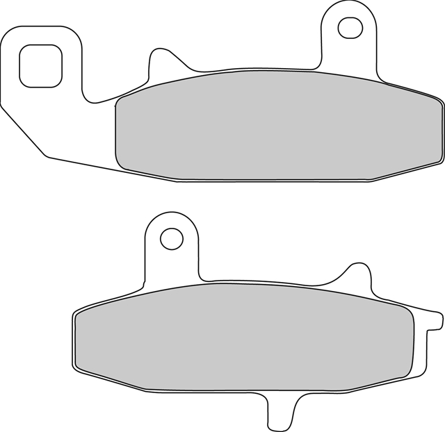 SET PLACUTE FRANA ORGANICE - FERODO RACING