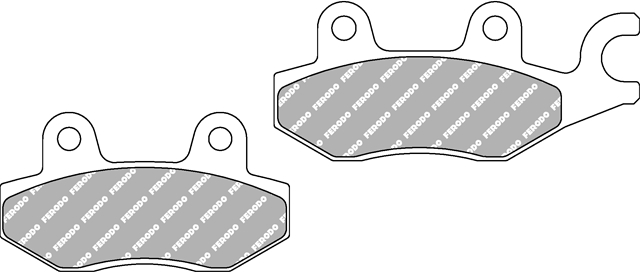 SET PLACUTE FRANA ECO FRICTION - FERODO RACING