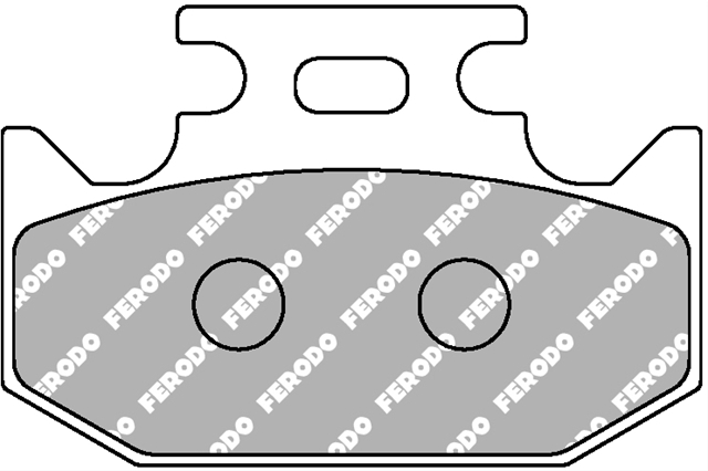 Imagine pentru produsul „SET PLACUTE FRANA ORGANICE - FERODO RACING"
