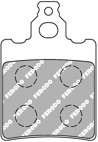 SET PLACUTE FRANA ORAGNICE - FERODO RACING