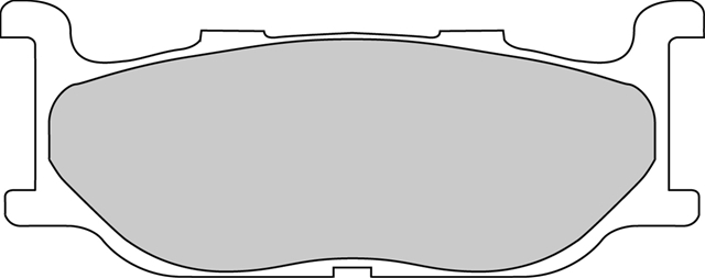 Imagine pentru produsul „SET PLACUTE FRANA ORGANICE - FERODO RACING"