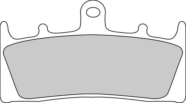 Imagine pentru produsul „SET PLACUTE FRANA ORGANICE - FERODO RACING"