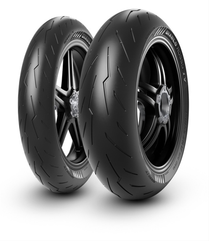 Imagine pentru produsul „ANVELOPA MOTO DIABLO ROSSO IV (F) 120/70 ZR 17 M/C (58W) TL"