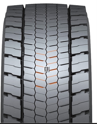 Imagine pentru produsul „315/80 R22.5 156/150L DL50 M+S 3PMSF INTERNATIONAL TRACTIUNE KOR"