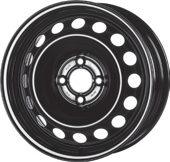 Imagine pentru produsul „FD JANTA TABLA NEAGRA 6JX15H2,4X100X60,ET40,DACIA LOGAN 2, SANDERO 2 >10.2012-MW"