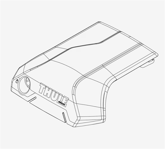 Imagine pentru produsul „CSNBB ACOPERIRE RAISED RAIL EDG DR"