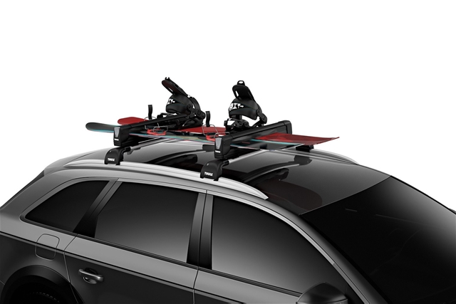 7325 SUPORT 5 PERECHI SCHIURI/2 SNOWBOARD SNOWPACK EXTENDER BLACK