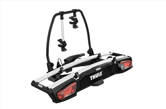 Imagine pentru produsul „938 SUPORT 2 BICICLETE (3 CU ADAPTOR) PRINDERE PE CARLIG REMORCARE VELOSPACE XT"