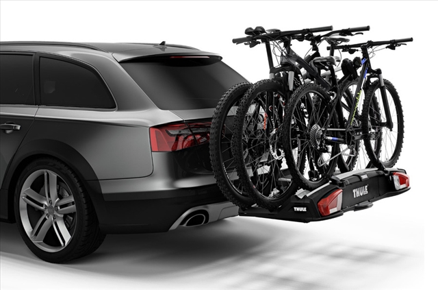939 SUPORT 3 BICICLETE (4 CU ADAPTOR) PRINDERE PE CARLIG REMORCARE VELOSPACE XT
