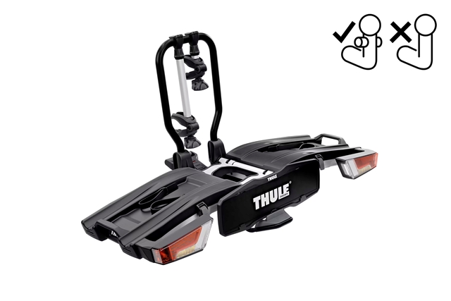 SUPORT 2 BICICLETE CU PRINDERE PE CARLIG REMORCARE EASYFOLD XT F, TIP CARLIG FIX4BIKE