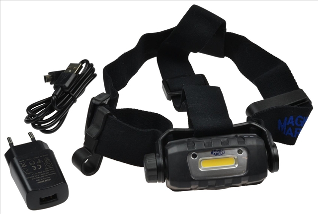 Imagine pentru produsul „LAMPA DE CAP 250 LUM. BATERIE REINCARCABILA SI COB LED"