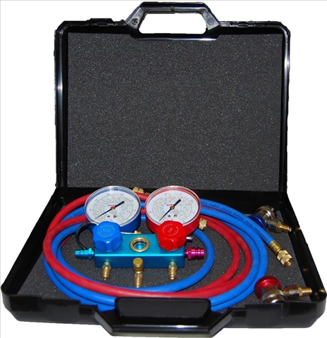 Imagine pentru produsul „KIT MANOMETRE + FURTUNE 2,5M + CUPLE RAPIDE - MAGNETI MARELLI"