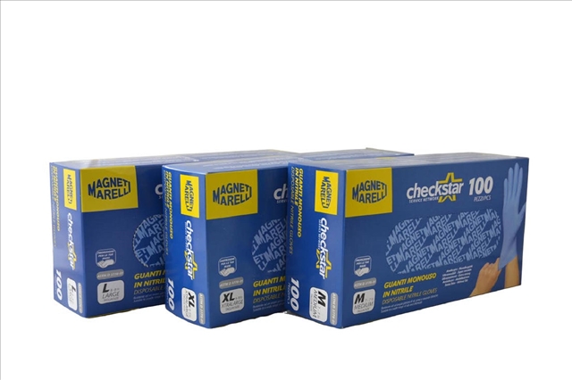 Imagine pentru produsul „MANUSI NITRIL 100BUC  (MARIMEA XL) - MAGNETI MARELLI SFNBB"