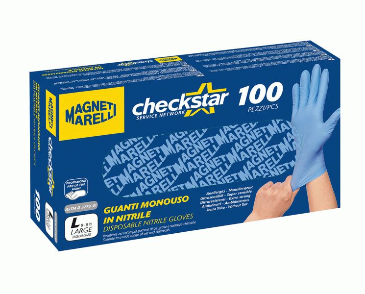 MANUSI NITRIL 100BUC  (MARIMEA M) - MAGNETI  MARELLI SFNBB