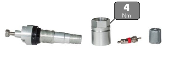 Imagine pentru produsul „SET REPARATIE SENZOR PRESIUNE ROATA SERVICE KIT (AM-NR. 66086-68,5024)-HOFMANN"