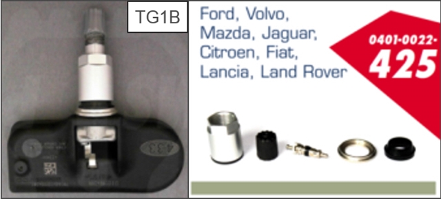 Imagine pentru produsul „SET REPARATIE SENZOR PRESIUNE ROATA SERVICE KIT (AM-NR. 65659-KD)-HOFMANN"