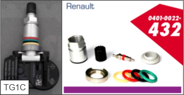 Imagine pentru produsul „SET REPARATIE SENZOR PRESIUNE ROATA SERVICE KIT (AM-NR. 65963-KU)-HOFMANN"