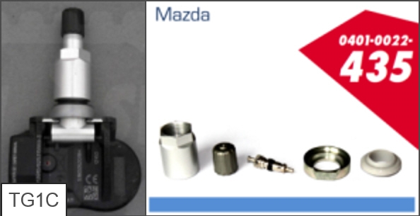 Imagine pentru produsul „SET REPARATIE SENZOR PRESIUNE ROATA SERVICE KIT (AM-NR. 66070-KU)-HOFMANN"
