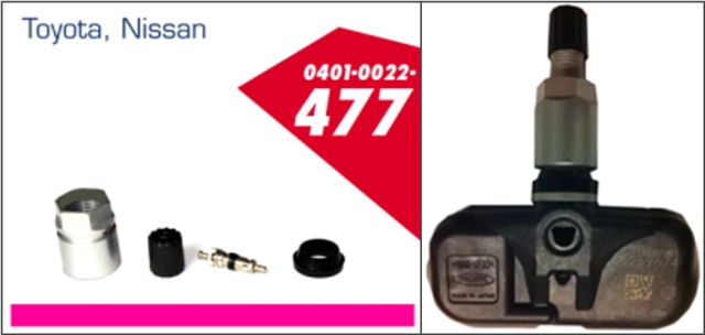 Imagine pentru produsul „SET REPARATIE SENZOR PRESIUNE ROATA PACIFIC SERVICE KIT FOR PACIFIC SENSORS-HOFMANN"