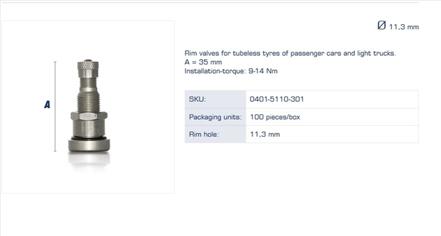 Imagine pentru produsul „VALVA METALICA CLAMP-IN 35MS11.3, 35MM"