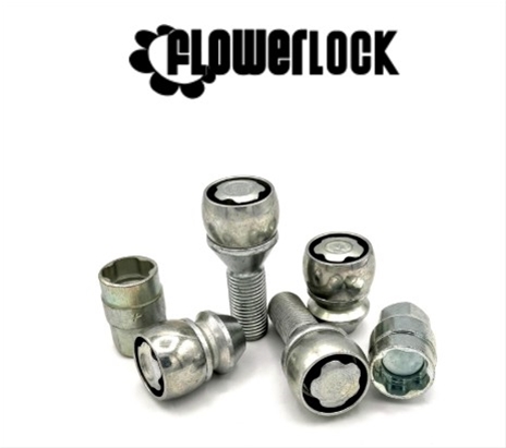 Imagine pentru produsul „SET ANTIFURT ROTI  M12X1.50X30,BOLTURI HEXAGON 17 -FLOWERLOCK"
