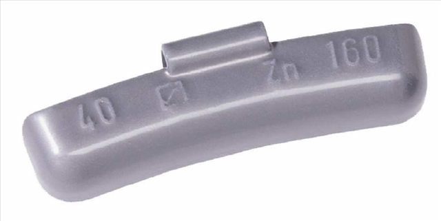 Imagine pentru produsul „(UF MULTIPLU DE 100)GREUTATE ZINC TYP160 10G JANTA OTEL CU STRAT PROT-HOFMANN"